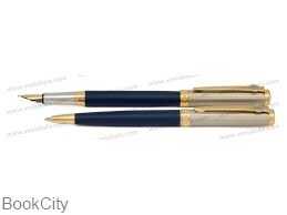 خودکار و خودنویس نیمه آبی گیره طلا EUROPEN Esprit