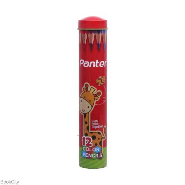 مدادرنگی 12 رنگ استوانه Panter 103-12