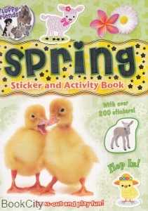 Spring Sticker and Activity Book
