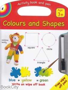 Colours and Shapes Activity Book and Pen 265