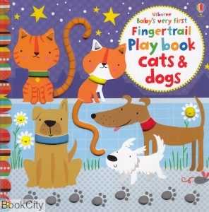 Fingertrail Play Book Cats and Dogs