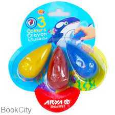 پاستل روغنی 3 رنگ 2055 آریا - 0