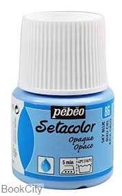 رنگ پارچه مات Pebeo 295086 45ml Sky Blue 86