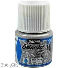 رنگ پارچه اکلیلی Pebeo 329209 45ml Silver 209