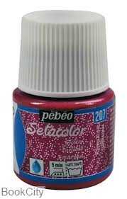 رنگ پارچه اکلیلی Pebeo 329207 45ml Tourmal 207