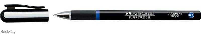 خودکار آبی درب‌دار FABER CASTELL 5490 Super True Gel 0.5mm