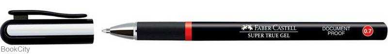خودکار قرمز درب‌دار FABER CASTELL 5490 Super True Gel 0.5mm