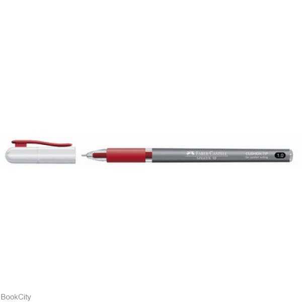 خودکار قرمز درب‌دار FABER CASTELL 5464 Speedx 10 1mm