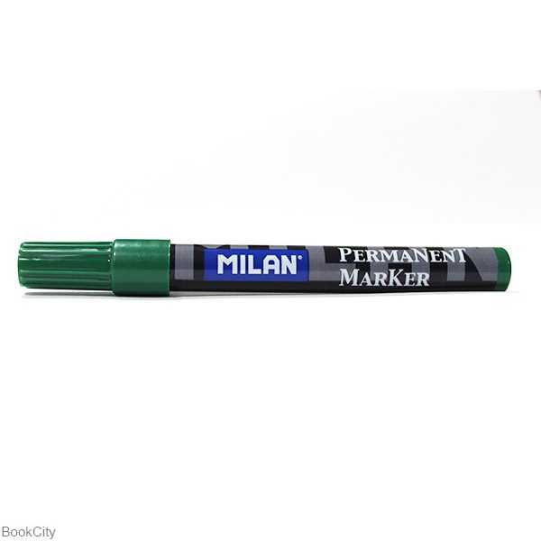 ماژیک سبز نوک تخت MILAN 16408014