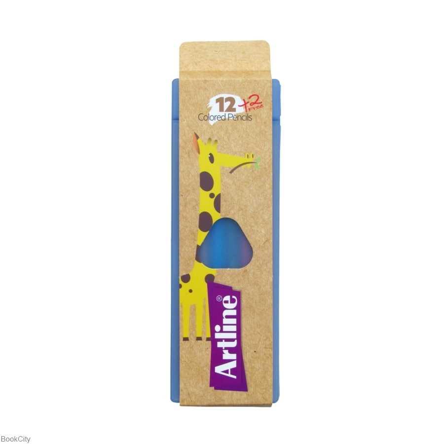 تکراری مدادرنگی 12 رنگ مقوایی Artline ECP12-P-IL - 1