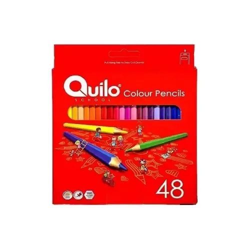 مدادرنگی 48 رنگ مقوایی Quilo 634014 - 0