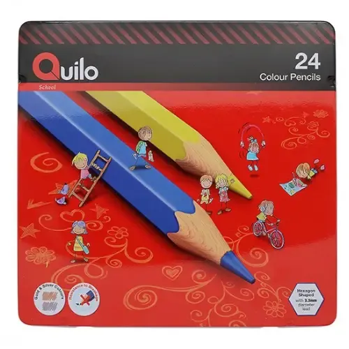مدادرنگی 24 رنگ فلزی Quilo 634435
