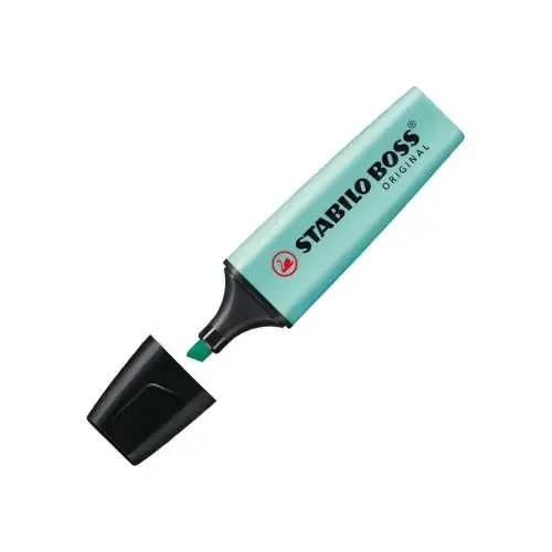 ماژیک های‌لایت آبی پاستلی STABILO 70-113 Boss Original