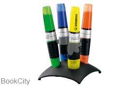 ماژیک های‌لایت 4 رنگ مایع STABILO 7104-2 Luminator