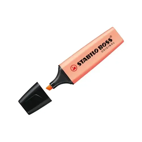 ماژیک هایلایت نارنجی پاستلی STABILO 70-126 Boss Original - 0