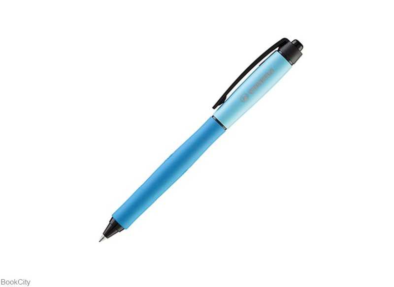 خودکار آبی ژله‌ای فشاری بدنه آبی روشن STABILO 268-1-41-1 Palette 0.7mm