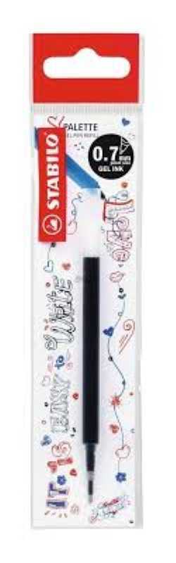 یدک خودکار مشکی ژله‌ای STABILO 268-1-046 Palette 0.7