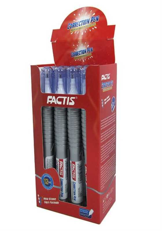 لاک غلط‌گیر قلمی FACTIS 295 12ml