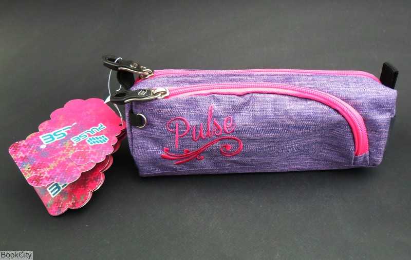 جامدادی 2 زیپ PULSE 120781 Blast Violet Jeans