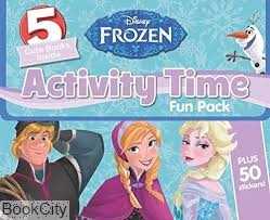 (Frozen Activity Time (5 Cool Books Inside