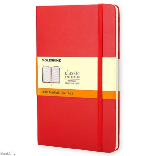 یادداشت 96 برگ A6 قرمز گالینگور MOLESKINE