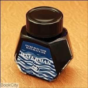 جوهر شیشه‌ای سورمه‌‌ای WATERMAN S011 Hexagonal 50ml