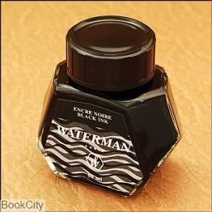 جوهر شیشه‌ای مشکی WATERMAN Hexagonal 50ml