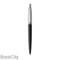 خودکار تمام استیل مشکی مات گیره کروم PARKER Jotter 2017
