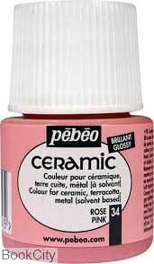 رنگ سرامیک Pebeo 025034 Pink 45ml