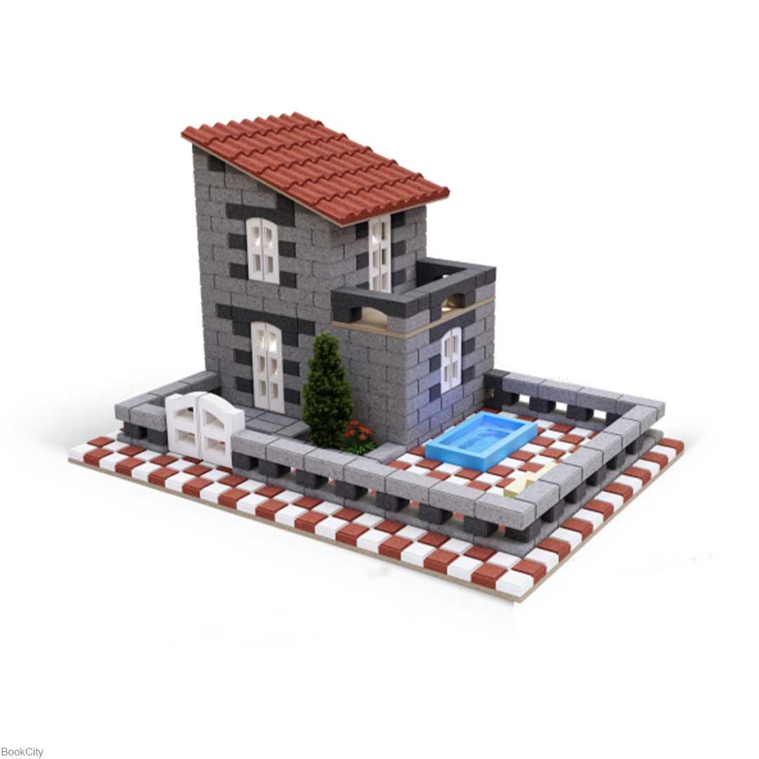 ویلای دو طبقه با بالکن ESHEL 8019 1:50 3D - 0