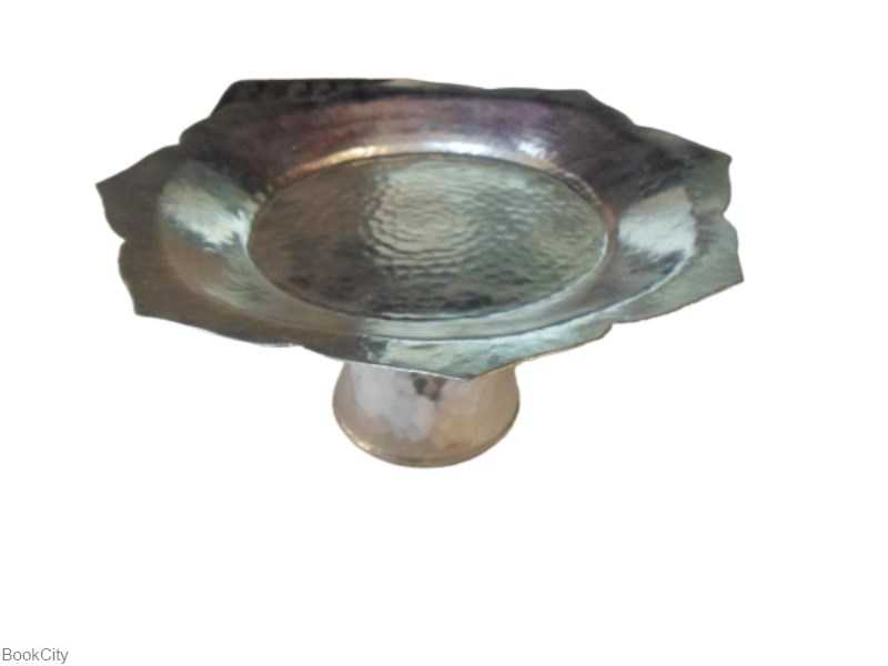 ظرف پایه‌دار گلی مس نیکه