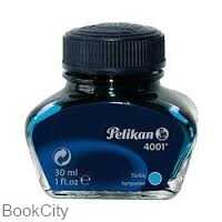 جوهر شیشه‌ای آبی روشن Pelikan 30ml
