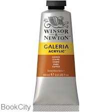 رنگ آکریلیک WINSOR 120214 60ml Copper 214