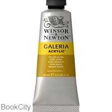 رنگ آکریلیک WINSOR 120744 60ml Yellow Ochre 744