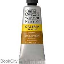 رنگ آکریلیک WINSOR 120552 60ml Raw Sienna 552