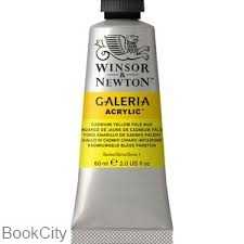 رنگ آکریلیک WINSOR 120120 60ml Cadmium Yellow Medium Hue 120