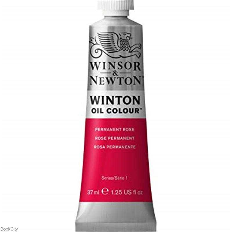 رنگ روغن WINSOR 1414502 37ml Permanent Rose 49