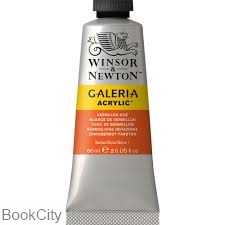 رنگ آکریلیک WINSOR 120682 60ml Vermilion Hue 682