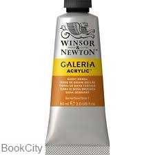 رنگ آکریلیک WINSOR 120074 60ml Burnt Sienna 074