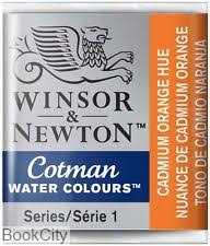 آبرنگ قرصی WINSOR 301090 Cadmium Orange Hue 090