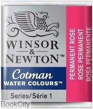 آبرنگ قرصی WINSOR 301502 Permanent Rose 502
