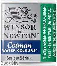 آبرنگ قرصی WINSOR 301329 Intense Green 329