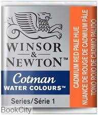 آبرنگ قرصی WINSOR 301103 Cadmium Red Pale Hue 103