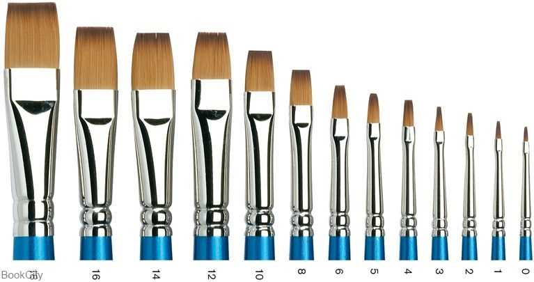 قلم‌مو 6 تخت بلند WINSOR 305006 555