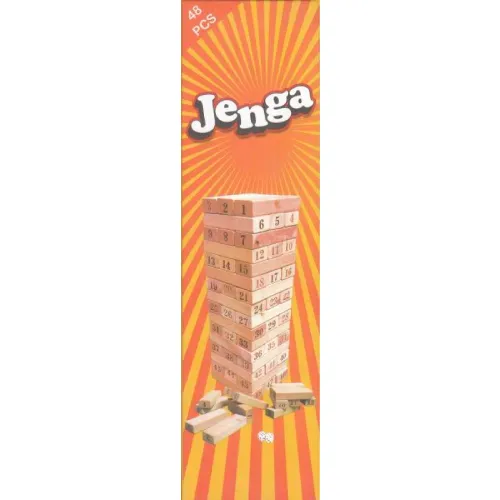 جنگا چوبی Jenga MP-001 48pcs - 0