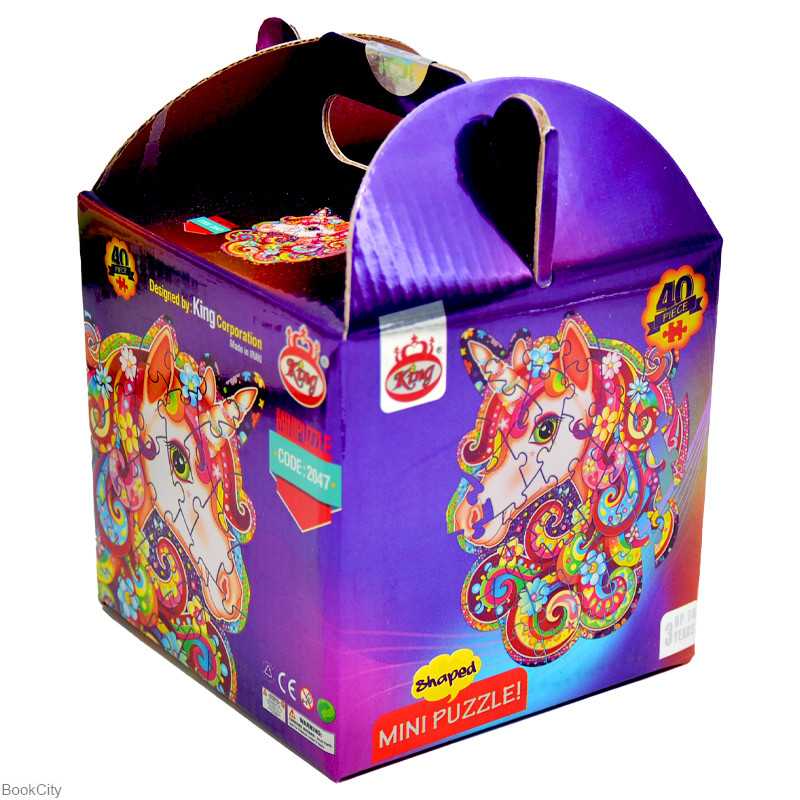 پازل مکعبی متنوع King 2047 40pcs