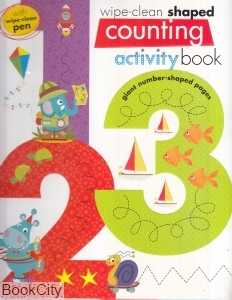 Wipe Clean Shaped 123 Counting 6618
