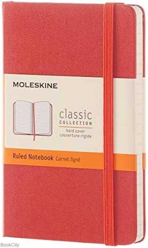 یادداشت 96 برگ A6 نارنجی گالینگور MOLESKINE