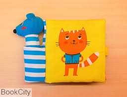 Sound Puppet Soft Book Cat and Mouse 5583