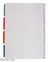 یدک کلاسور 30 حلقه 100 برگ با دیوایدر PAPCO NB-625-SH - 0